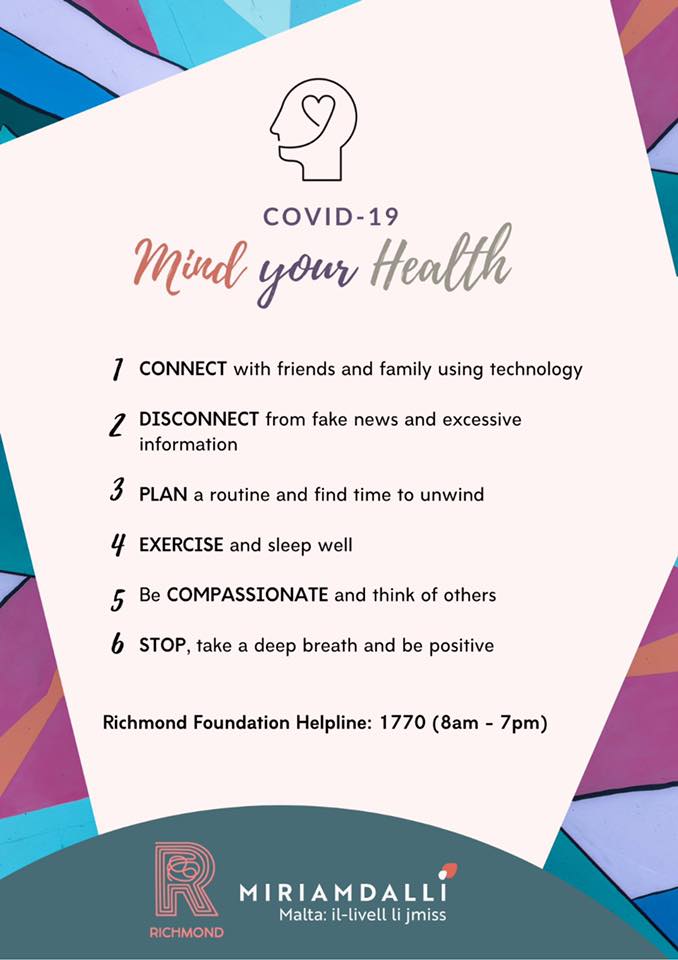 Coronavirus 8 Ways To Look After Your Mental Health