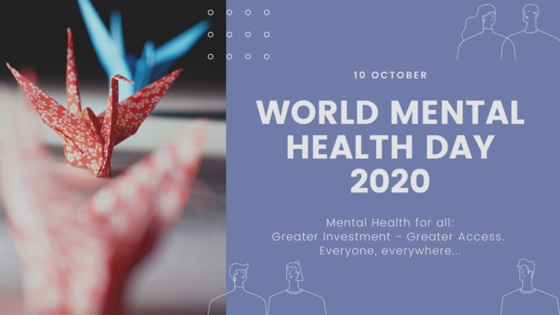 WORLD MENTAL HEALTH DAY 2020
